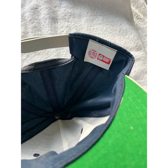 Vintage Georgetown Hoyas hat cap snap back basketball blue silver mens 90s-NWT - Picture 4 of 4